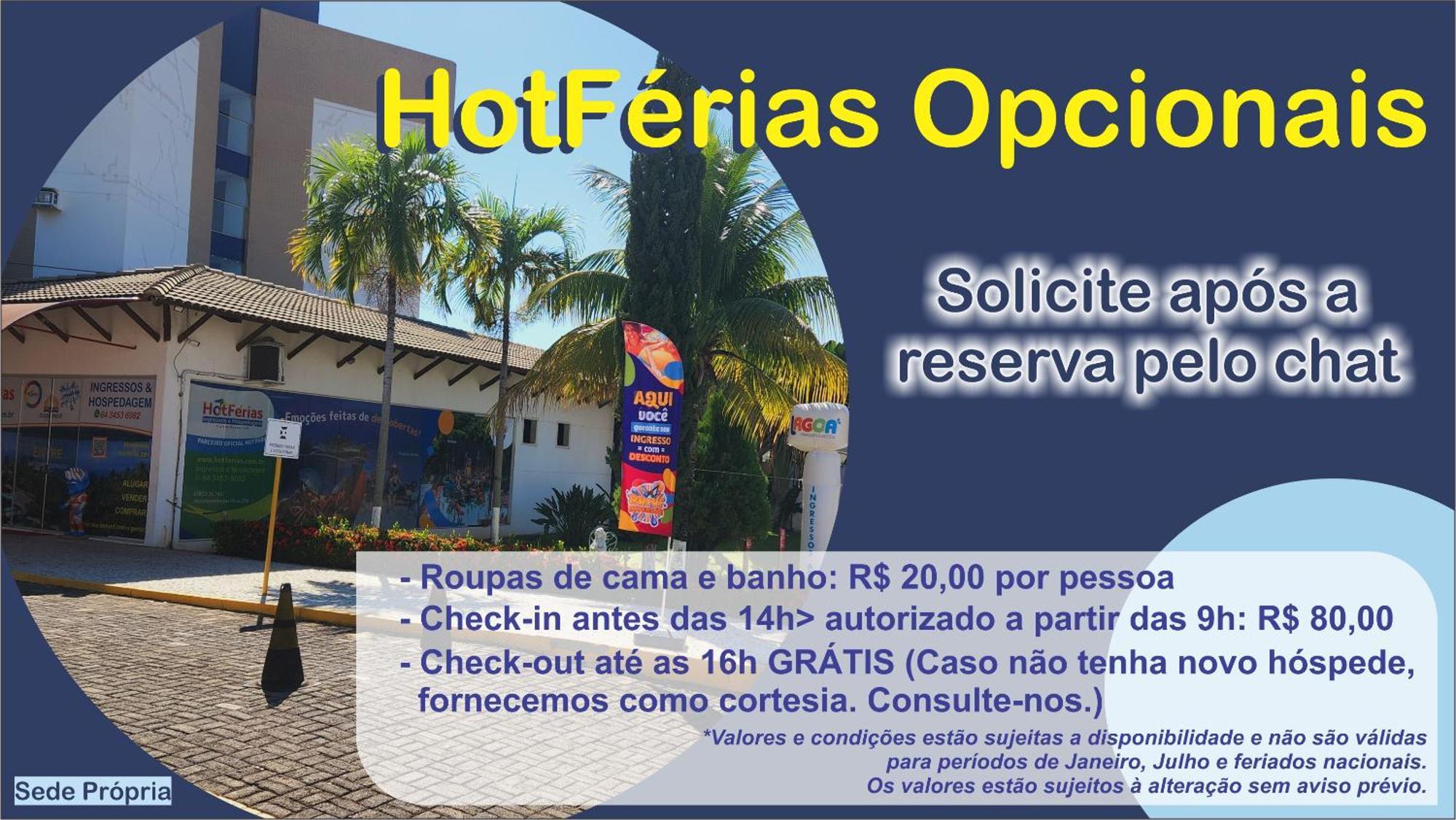 Hotférias - Enseada Caldas Novas, Parque Náutico opcional Exterior foto